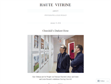 Tablet Screenshot of hautevitrine.com